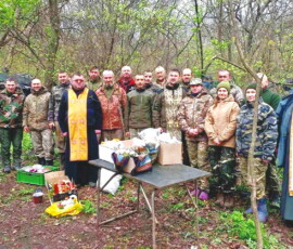 Bischof an der Front